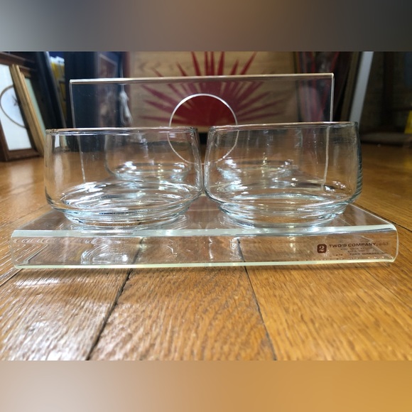 Rare Vintage Two’s Company, Inc Drink Carrier with Glasses - Picture 2 of 13